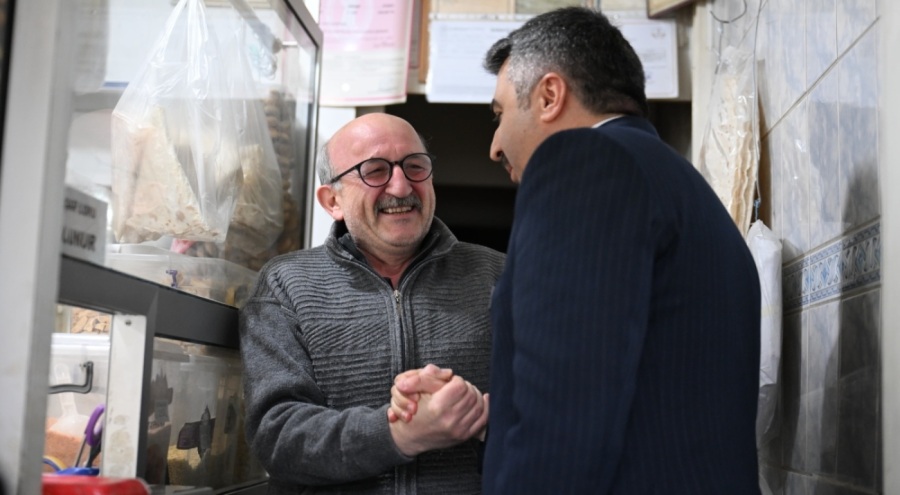 Yıldırım Belediye Başkanı Yılmaz'dan esnaf ziyareti