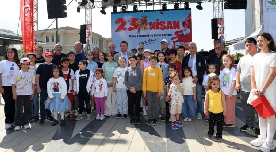 Osmangazi'de 23 Nisan Ulusal Egemenlik ve Çocuk Bayramı coşkusu