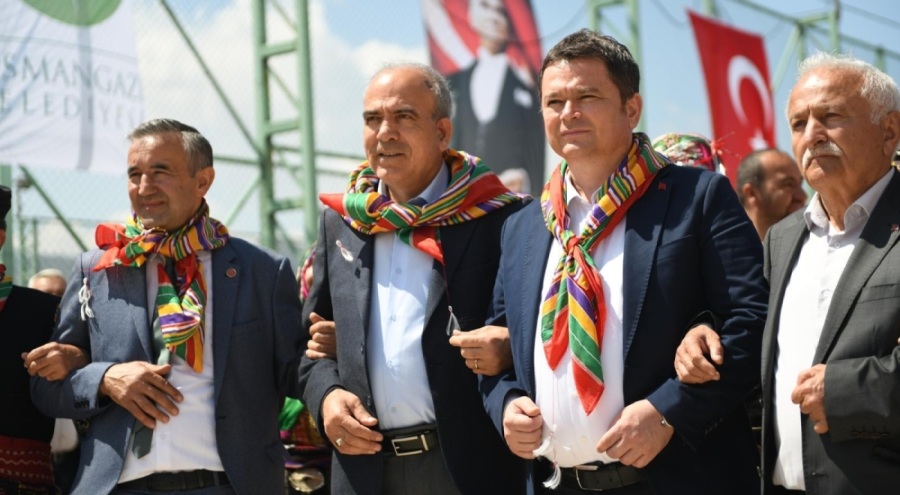 Osmangazi'de asırlık köy düğünü Fetih Etkinlikleri'nde hayat buldu