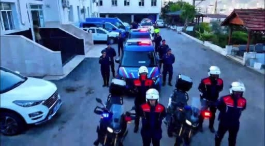 Bursa'da şehit olan jandarma için memleketinden anlamlı paylaşım