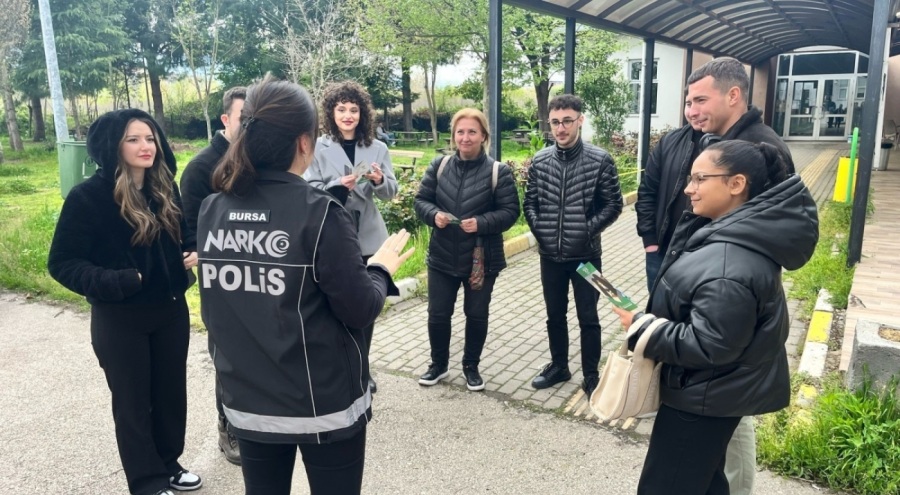 Bursa polisinden vatandaşlara bilgilendirme