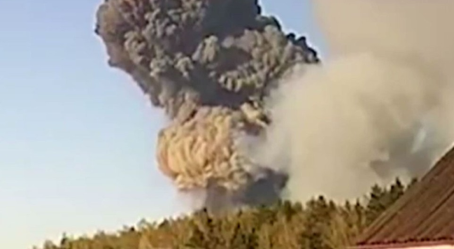 Rusya'da cephanelikte patlama: Olağanüstü hal ilan edildi