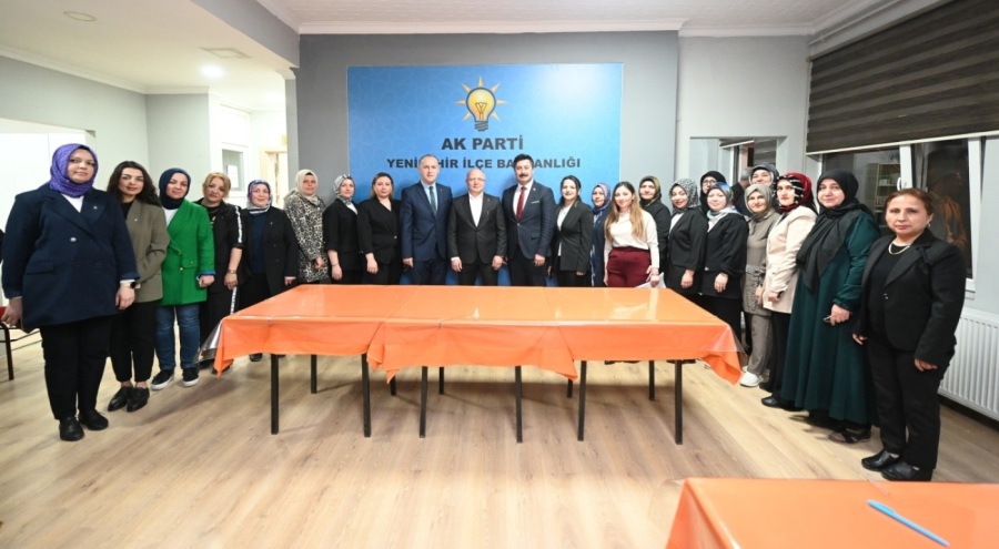 AK Parti İl Başkanı Gürkan, Karacabey Belediye Başkanı ile Yenişehir Belediye Başkanını ziyaret etti