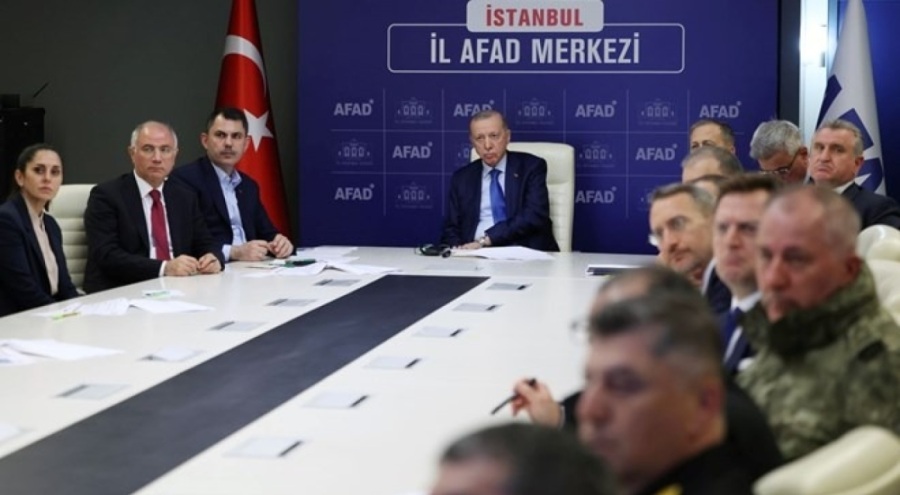Cumhurbaşkanı Erdoğan, AFAD'da: Gerekli tüm talimatları verdik