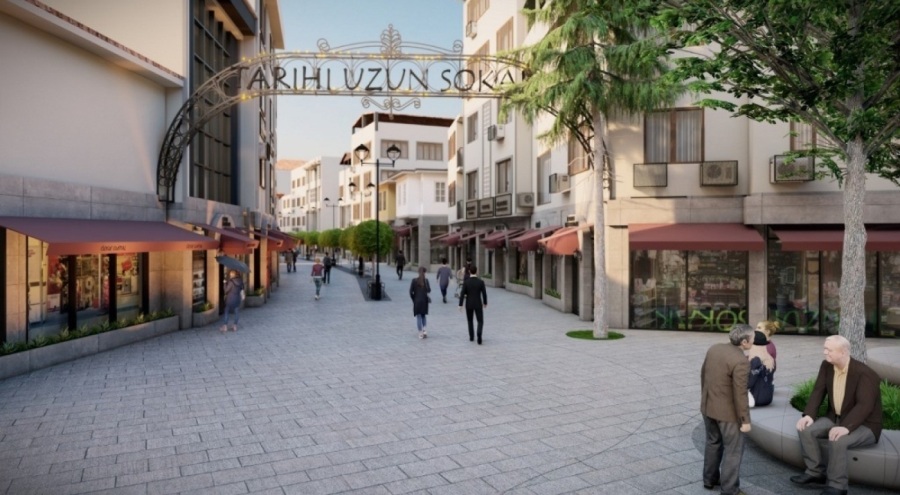 İnegöl'ün Çarşı Meydanı dönüşüme hazırlanıyor