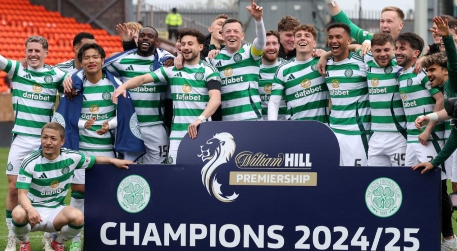 İskoçya'da şampiyon Celtic oldu