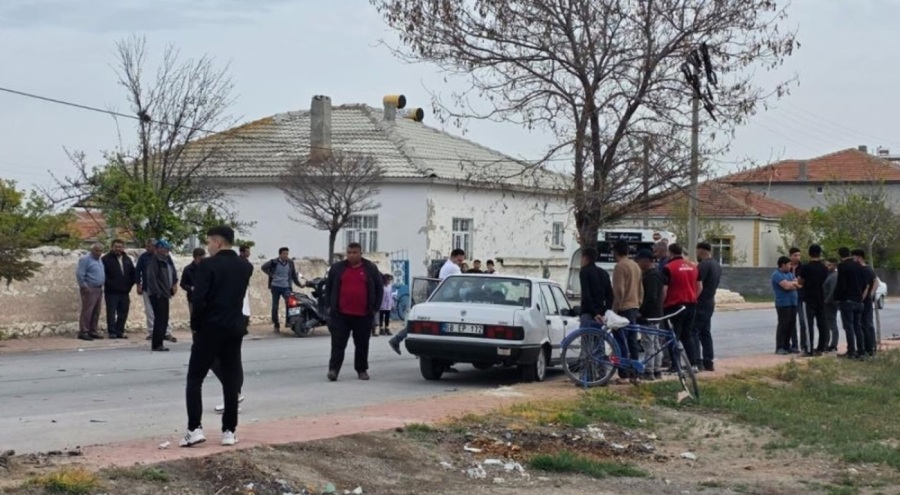 Feci kaza! Motosiklet sürücüsünün gözü çıktı