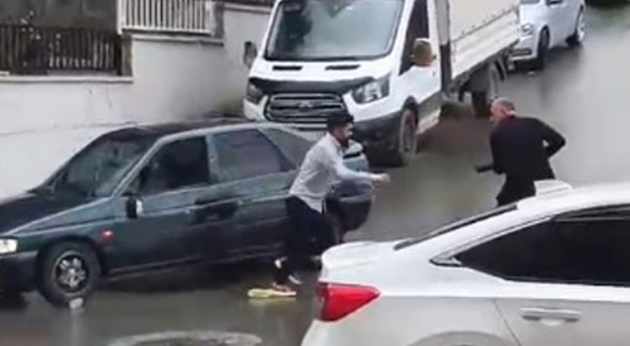 Bir şahıs pompalı tüfekle dehşet saçtı