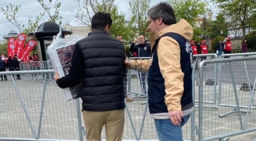 1 Mayıs mitingine 'turp-şalgam' yasağı!