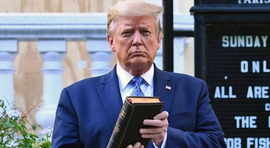 ABD Başkanı Donald Trump: Ülkemize dini geri getiriyoruz