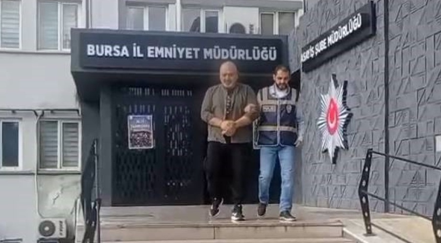 Bursa'da 98 saatlik güvenlik kamerası izlendi! Kızına ziyarete gelince yakalandı