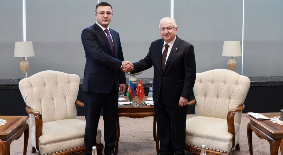 Bakan Güler, Azerbaycan Savunma Bakan Yardımcısı Gurbanov'u kabul etti