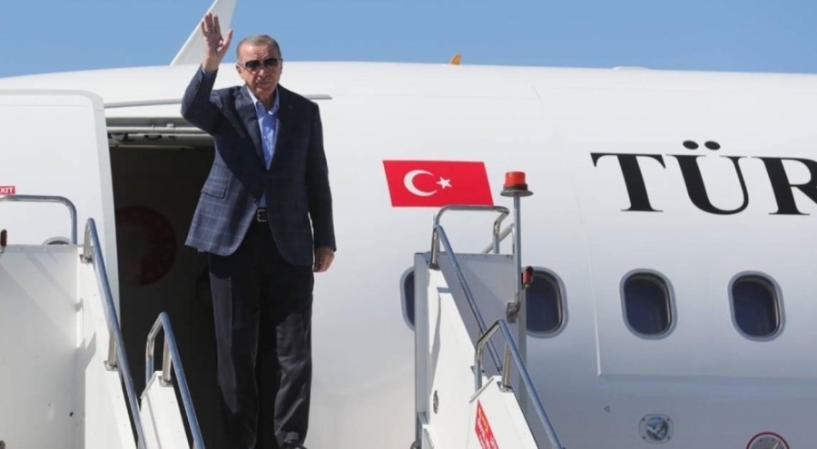 Cumhurbaşkanı Erdoğan, KKTC'ye gitti