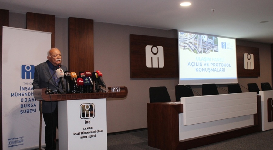 İMO Bursa Şubesi "Ulaşım Paneli'ni gerçekleştirdi