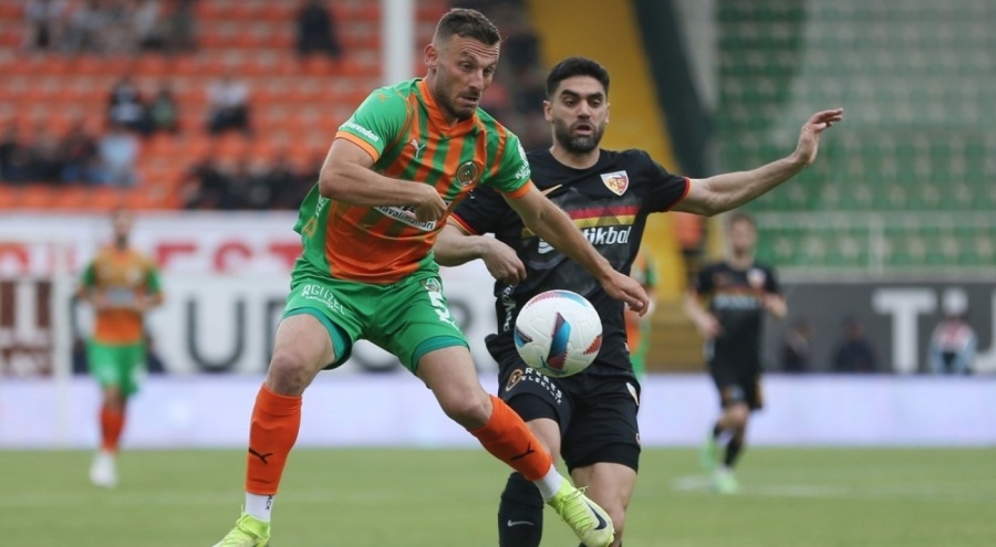 Alanyaspor ile Kayserispor berabere kaldı