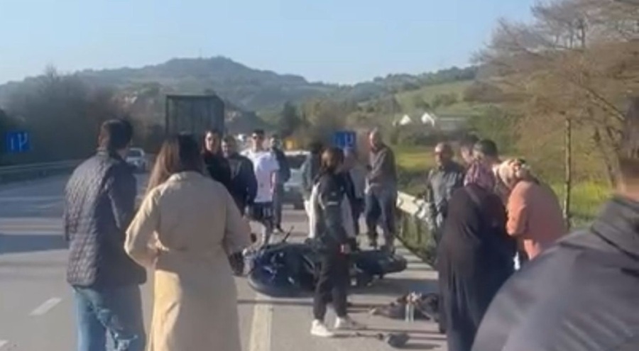 Bursa'da kontrolden çıkan motosiklet devrildi: 1 ölü, 1 yaralı