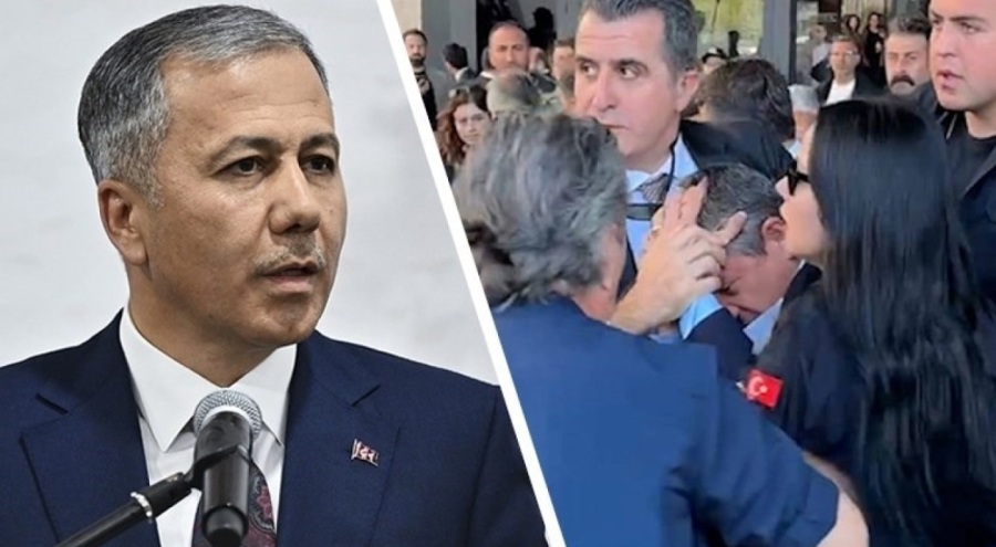 Özgür Özel'e yumruklu saldırı... Bakan Yerlikaya'dan açıklama: Saldırgan gözaltına alındı!