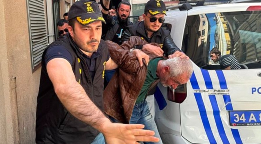 CHP lideri Özgür Özel'e saldıran Tengioğlu'nun gözaltından ilk kareler