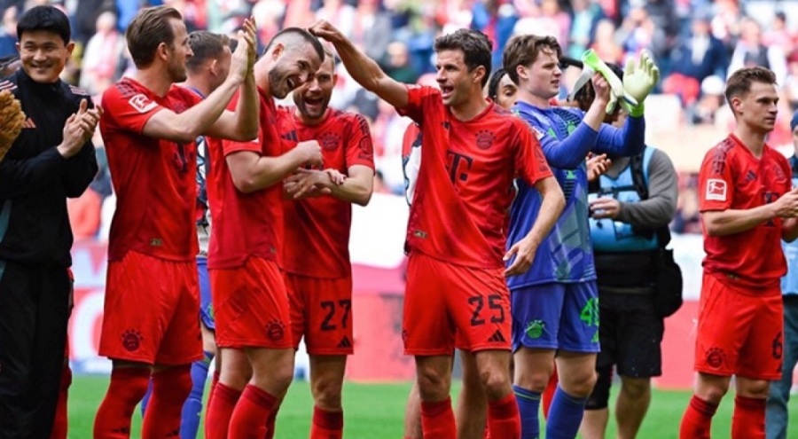 Bundesliga'da şampiyon Bayern Münih oldu!