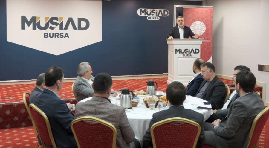 MÜSİAD Bursa Şubesi ve Milli Eğitim'den mesleki eğitimde güçlü iş birliği