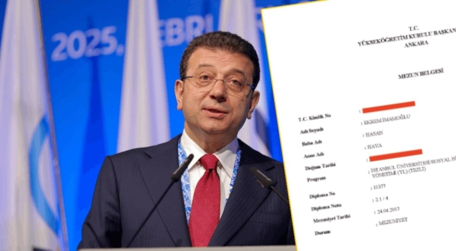 Ekrem İmamoğlu'nun diplomasını silip yüksek lisansını unuttular!