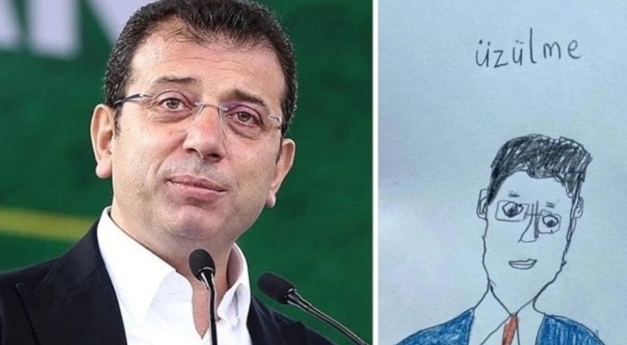 İmamoğlu çocukların çizimlerini paylaştı: Bir siyasetçinin en güçlü sevgi kaynağı çocukların sevgisi