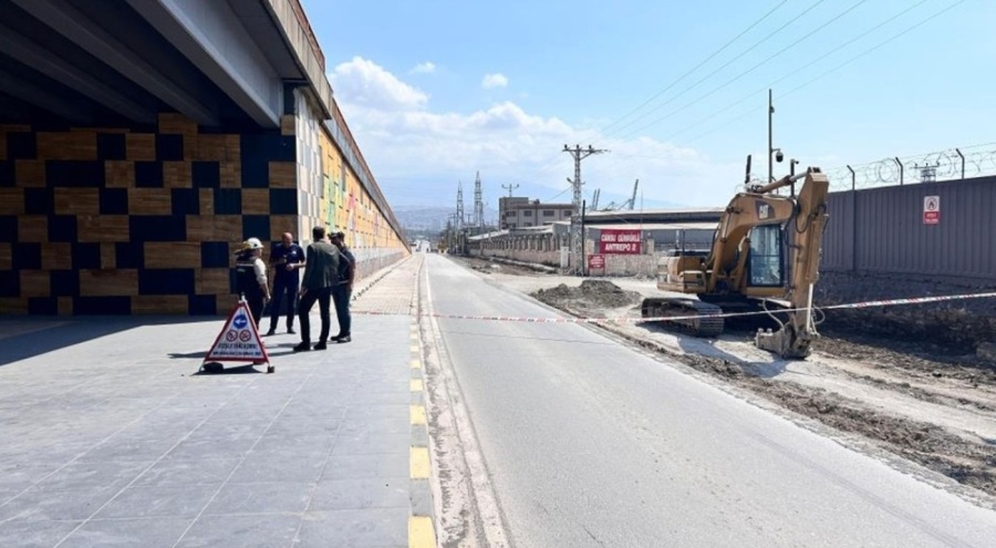 Doğalgaz borusu patladı!