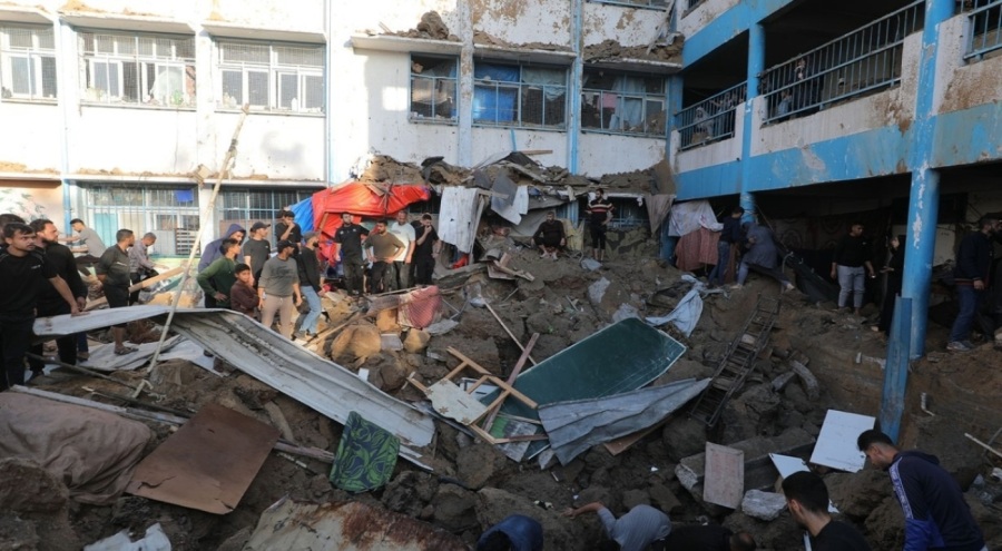 İsrail'den Gazze'deki okula hava saldırısı!