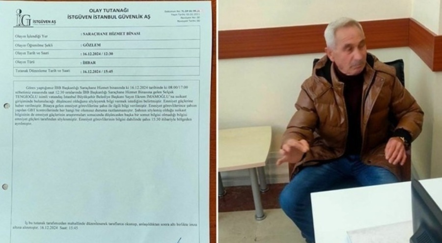 Özgür Özel'e saldıran Tengioğlu'nun İBB görüntüleri ve tutanak ortaya çıktı: 'GBT kontrollerinde ...