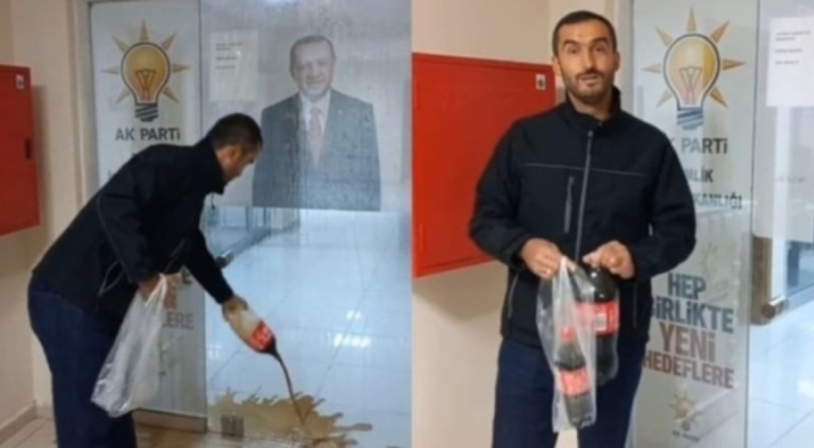 Bursa'da AK Parti binasına 'kola dökme davasında' beraat kararı