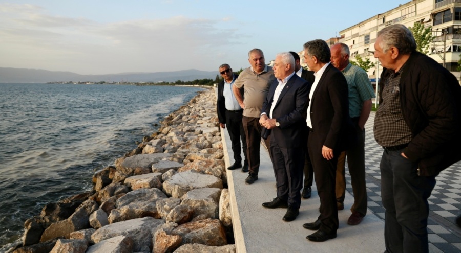 Bursa Büyükşehir'den Kurşunlu sahil yoluna otopark müjdesi