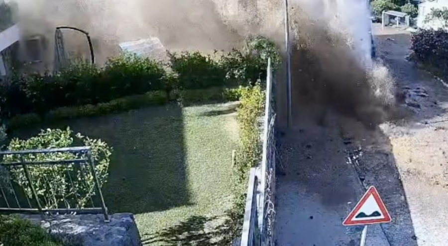 Muğla'da su isale hattında patlama!