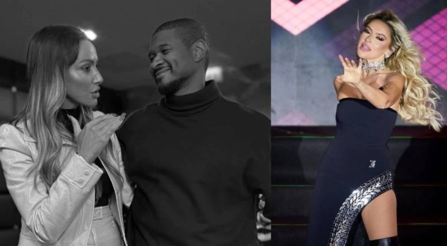 Hadise dünyaca ünlü şarkıcı Usher görüştü