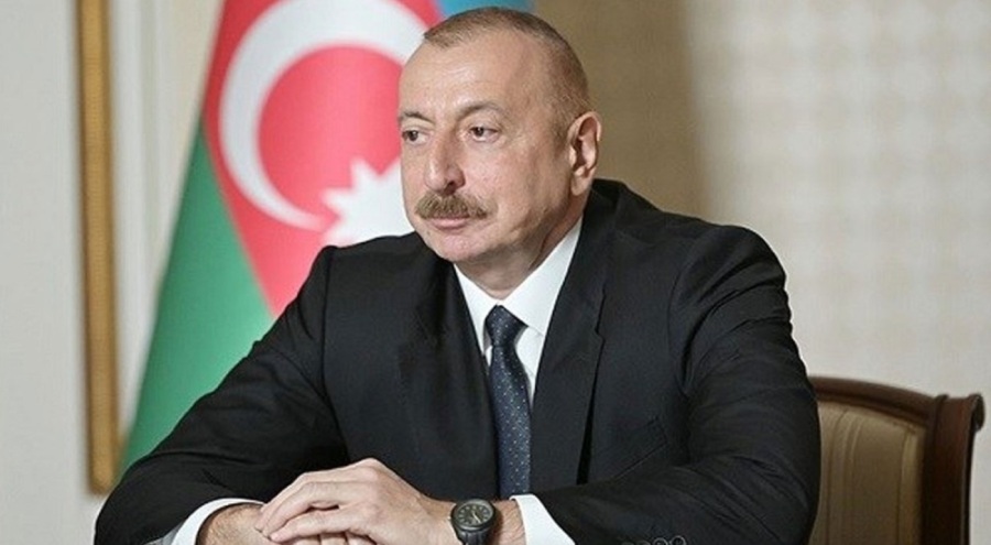 Aliyev, 2. Dünya Savaşı'nda hayatını kaybeden Azerbaycanlıları andı