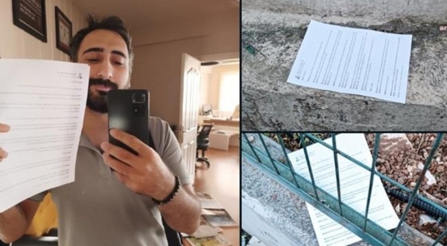 İmamoğlu'nun X paylaşımlarını sokakta dağıtan avukat Burak Saldıroğlu gözaltına alındı