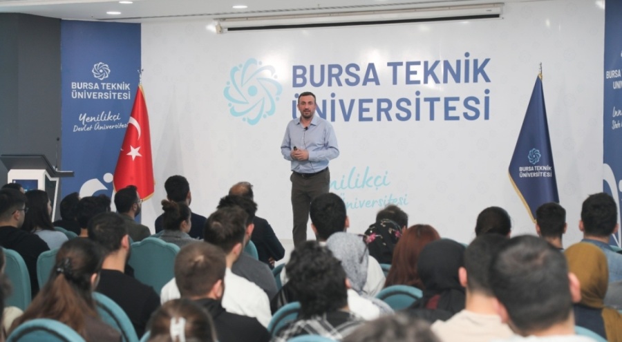 Prof. Dr. Mehmet Burçin Ünlü BTÜ Konuşmaları'nın konuğu oldu