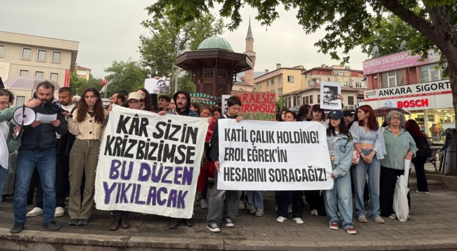 Erol Eğrek için Bursa'da protesto!