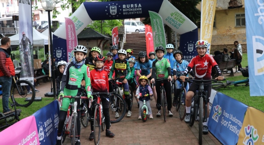 Bursa Uluslararası Spor Festivali'nde adrenalin dolu yarış