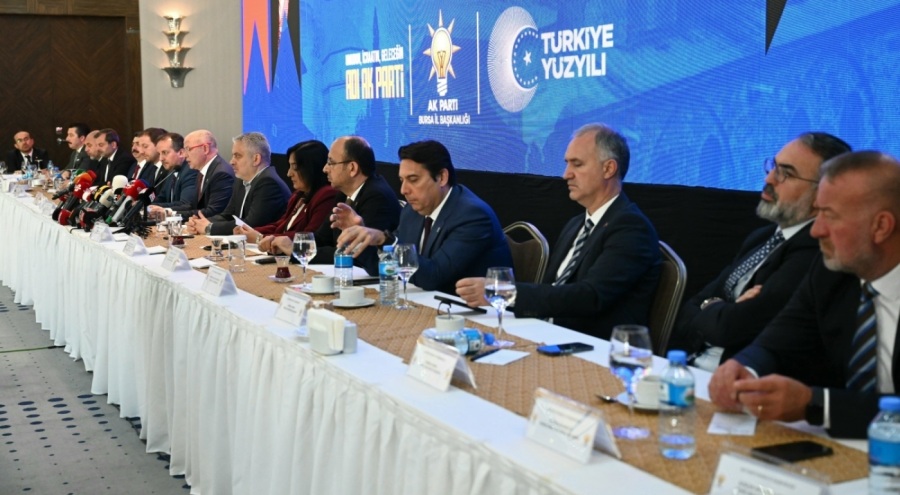 Bursa'ya AK Parti hükümetinden 60 milyar liralık yatırım