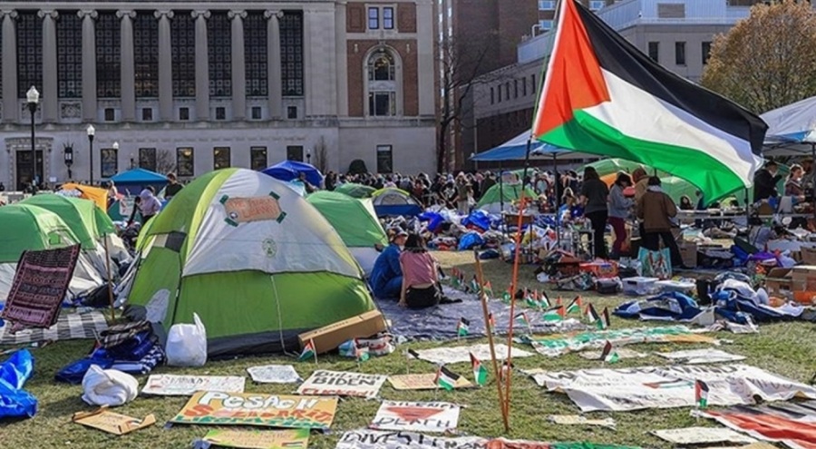 Üniversitesi öğrencileri, Gazzelilere destek için açlık grevi başlattı