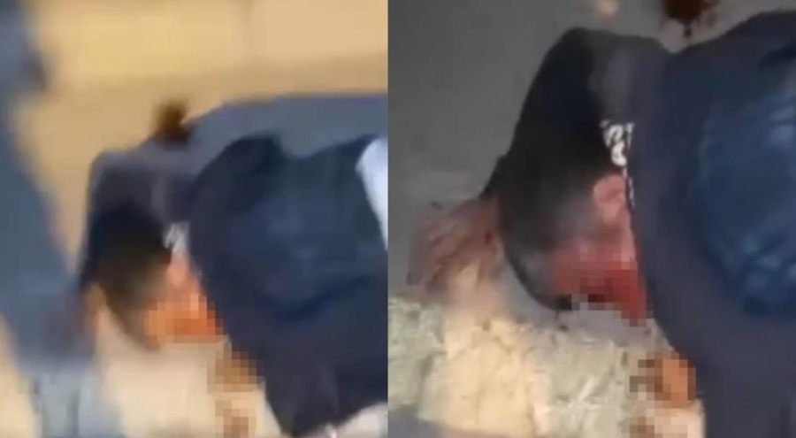 Kan donduran olay! Öldüresiye dövüp bıçakladığı kişiyi can çekişirken videoya aldı