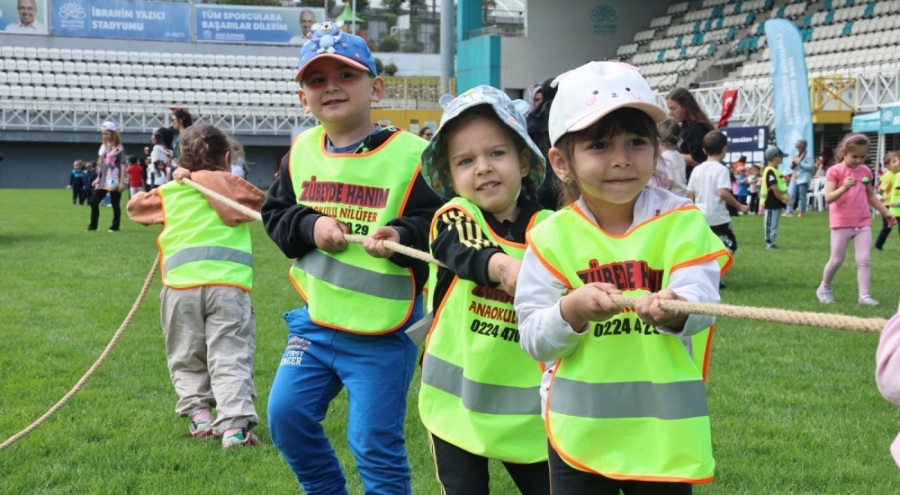 Nilüfer 23. Uluslararası Spor Şenlikleri'nde tatlı mücadele