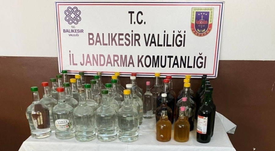 Kaçak alkol operasyonu