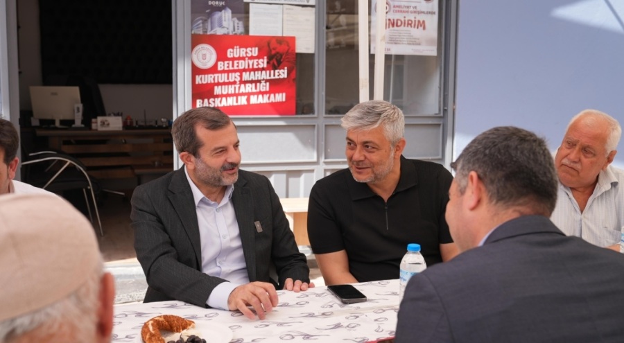 Gürsu'da 'Her Muhtarlık Bir Belediye Başkanlığı Makamı' sokak programının ilki yapıldı