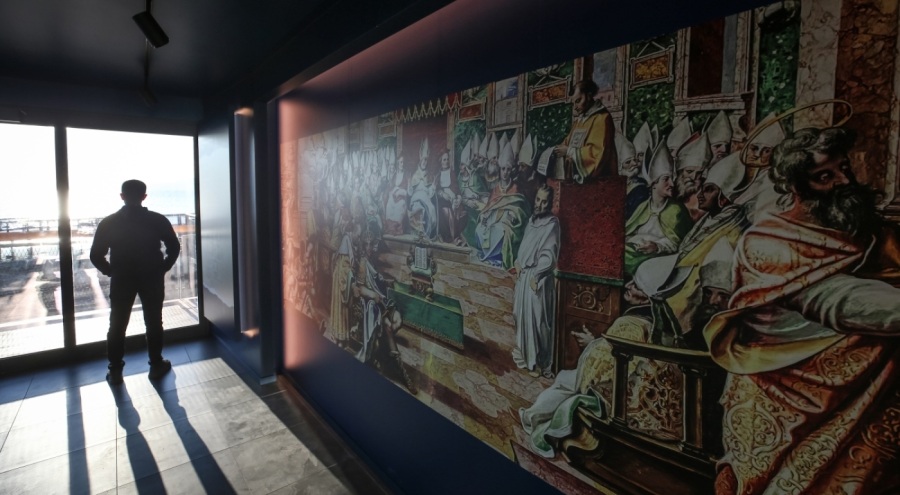 Yeni Papa 14. Leo'yu bekleyen İznik'te turizmcileri heyecan sardı