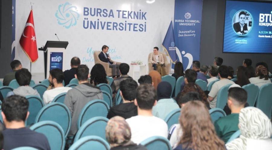 BTÜ Konuşmaları'nın konuğu A Milli Satranç Sporcusu GM Ediz Gürel oldu