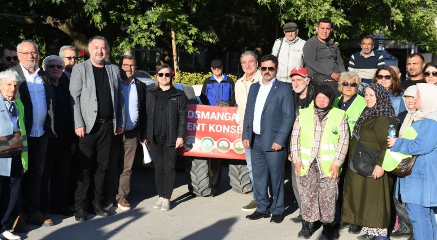 Bursa'da Kent konseyleri başkanlarından Dünya Çiftçiler Günü mesajı