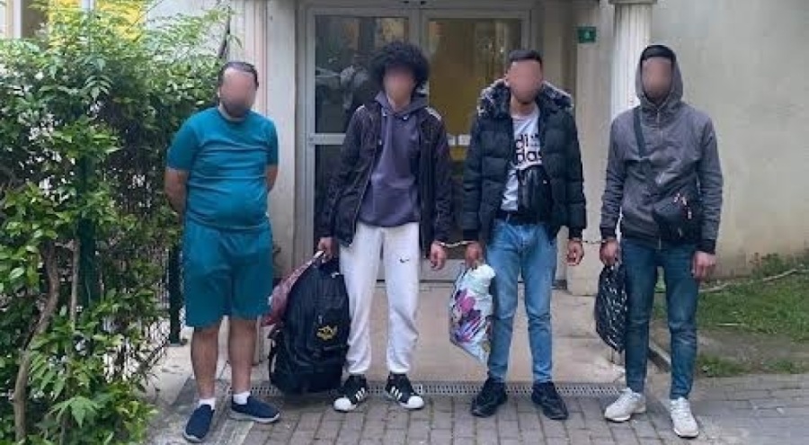 Bursa'daki kaçak göçmen operasyonunda 4 kaçak göçmen ve 1 organizatör yakalandı