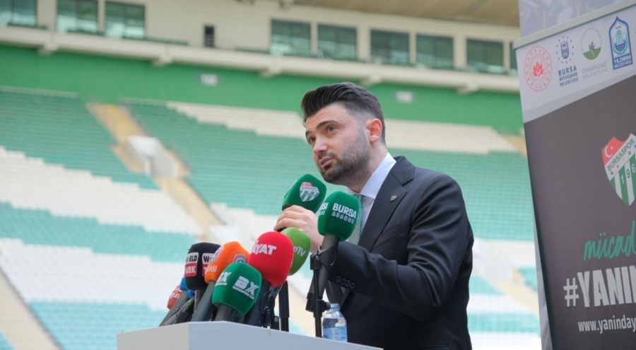 Bursaspor Kulübü Başkanı Enes Çelik: "Yeni sezon bambaşka olacak"