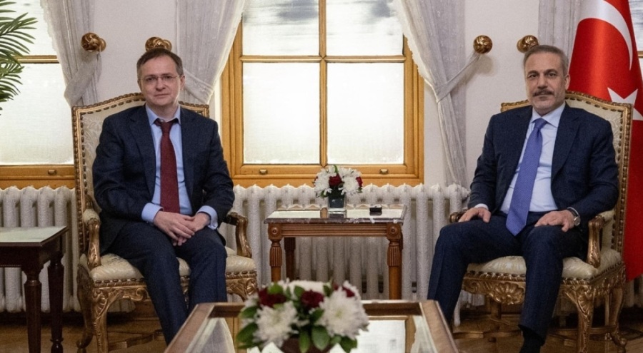 Dışişleri Bakanı Hakan Fidan Rus heyet ile bir araya geldi